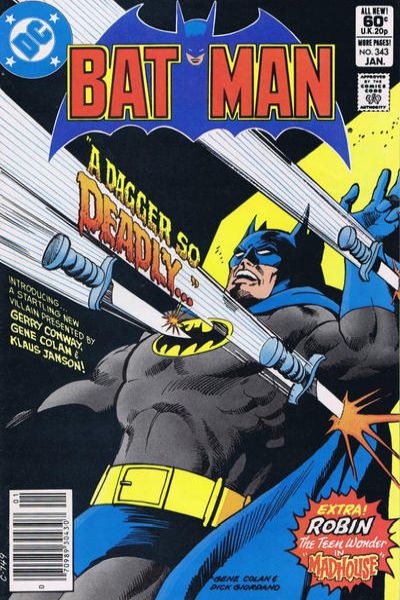 Batman 1940 Series #343