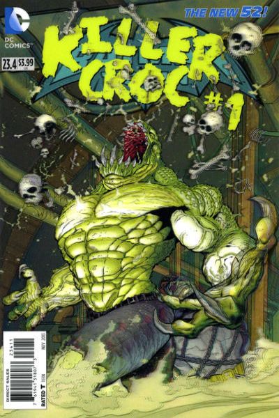 Batman and Robin 2011 Series Issue is #23.4 3-D cover #23