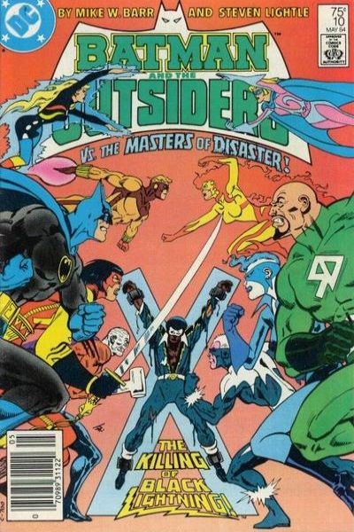 Batman and the Outsiders 1983 Series #10
