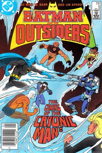 Batman and the Outsiders 1983 Series #6