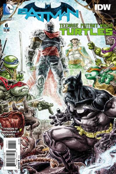Batman/Teenage Mutant Ninja Turtles 2016 Series #6