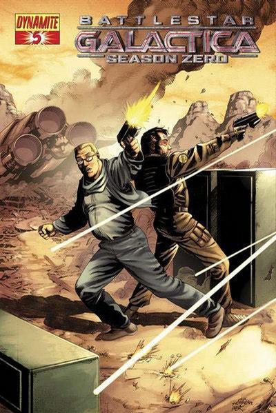 Battlestar Galactica: Season Zero Herbert cover #5