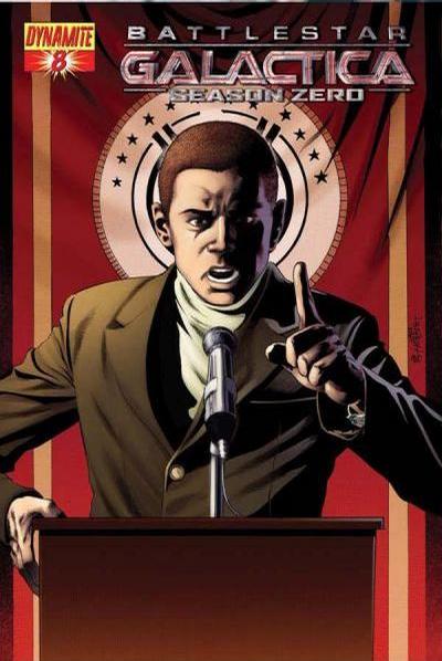 Battlestar Galactica: Season Zero Herbert cover #8