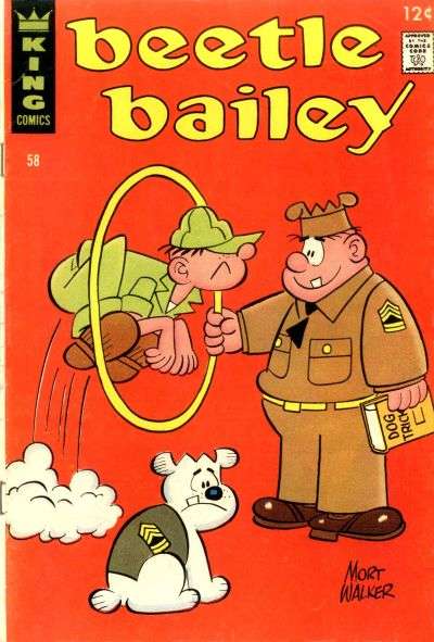 Beetle Bailey 1953 Series #58