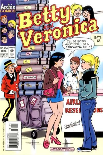 Betty and Veronica 1987 Series #154