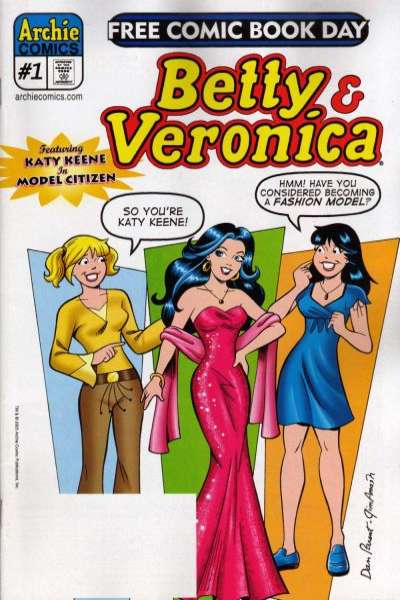 Betty and Veronica 2016 Series 2005 FCBD edition #1