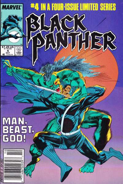 Black Panther 1988 Series #4
