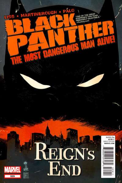 Black Panther: The Most Dangerous Man Alive #529