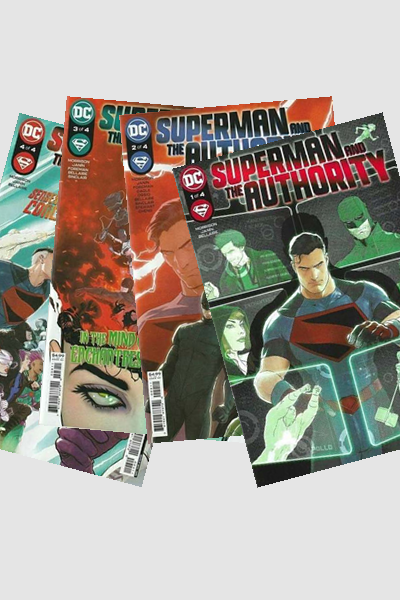 Superman and then Authority Issues #1-4 (Near Mint +)