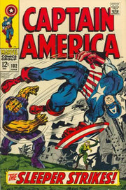 Captain America 1968 series #102
