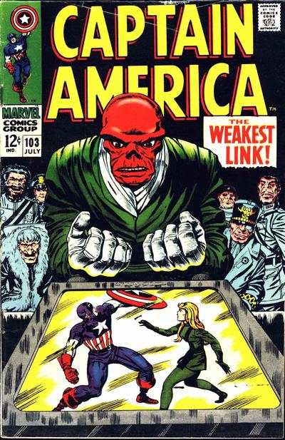 Captain America 1968 series #103