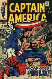 Captain America 1968 series #106