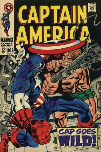 Captain America 1968 series #106