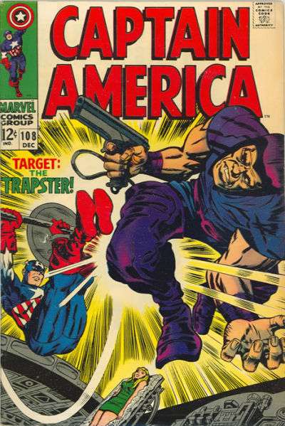 Captain America 1968 series #108