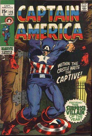 Captain America 1968 series #125