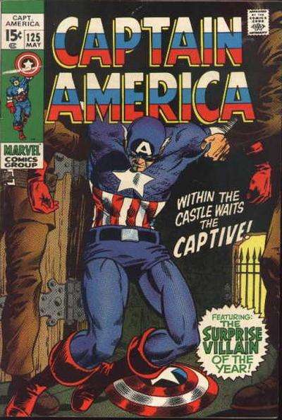 Captain America 1968 series #125