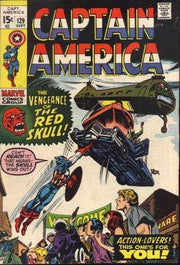 Captain America 1968 series #129