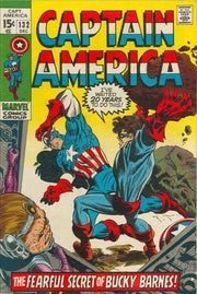 Captain America 1968 series #132