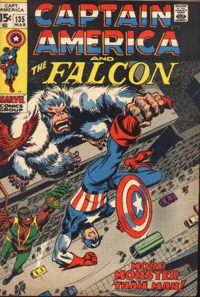 Captain America 1968 series #135