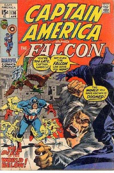 Captain America 1968 series #136