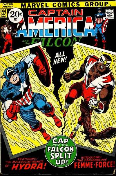 Captain America 1968 series #144