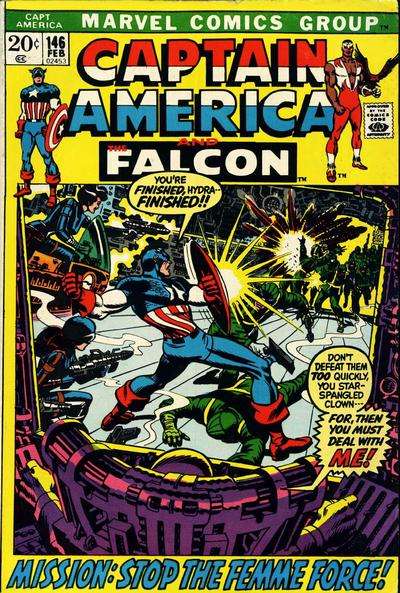 Captain America 1968 series #146