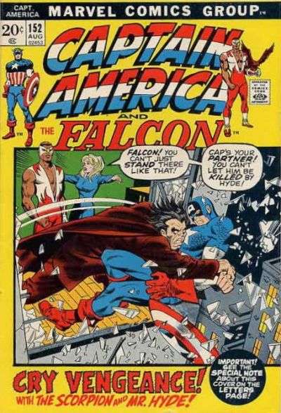 Captain America 1968 series #152