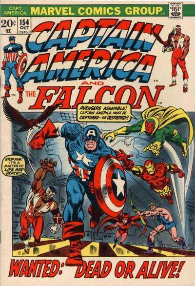 Captain America 1968 series #154