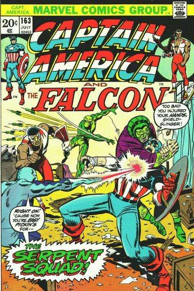 Captain America 1968 series #163