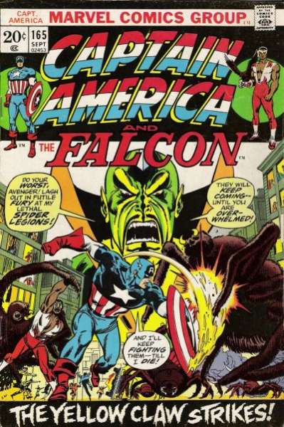 Captain America 1968 series #165