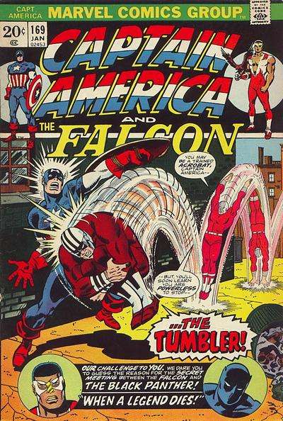 Captain America 1968 series #169