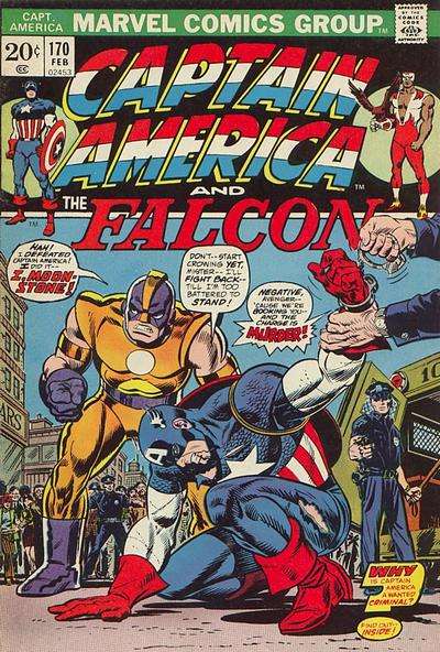Captain America 1968 series #170