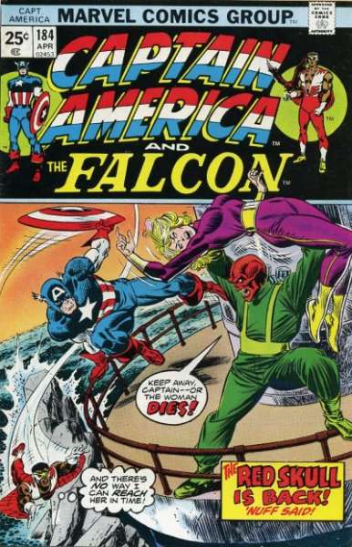 Captain America 1968 series #184