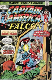 Captain America 1968 series #186