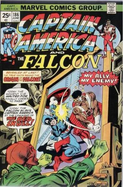 Captain America 1968 series #186