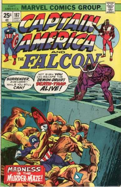 Captain America 1968 series #187