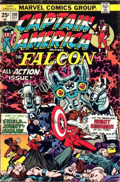 Captain America 1968 series #190