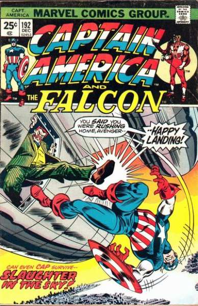 Captain America 1968 series #192