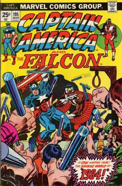 Captain America 1968 series #195