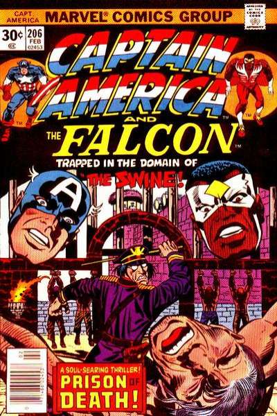 Captain America 1968 series #206