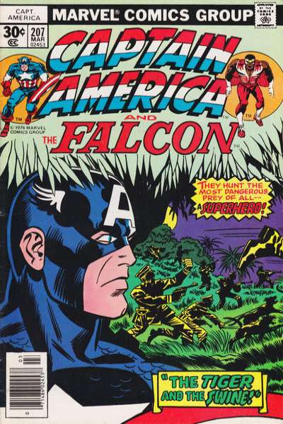 Captain America 1968 series #207