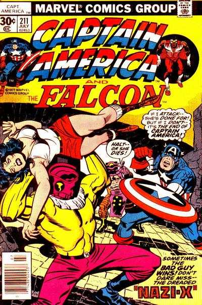 Captain America 1968 series #211