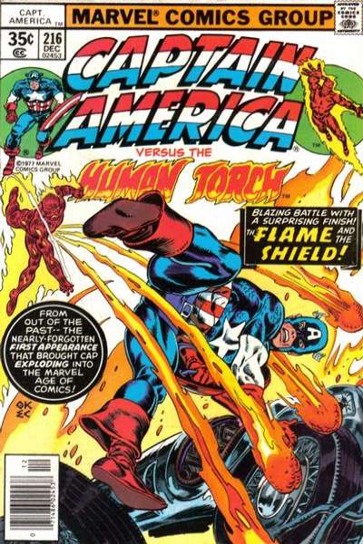 Captain America 1968 series #216