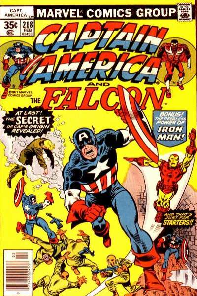 Captain America 1968 series #218