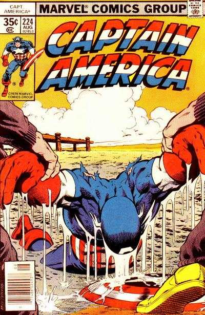 Captain America 1968 series #224