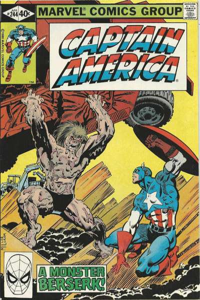 Captain America 1968 series #244