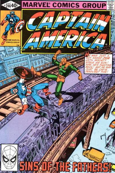 Captain America 1968 series #246