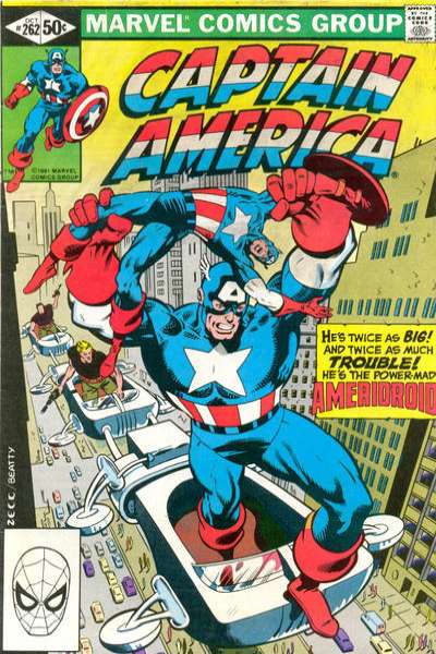 Captain America 1968 series #262