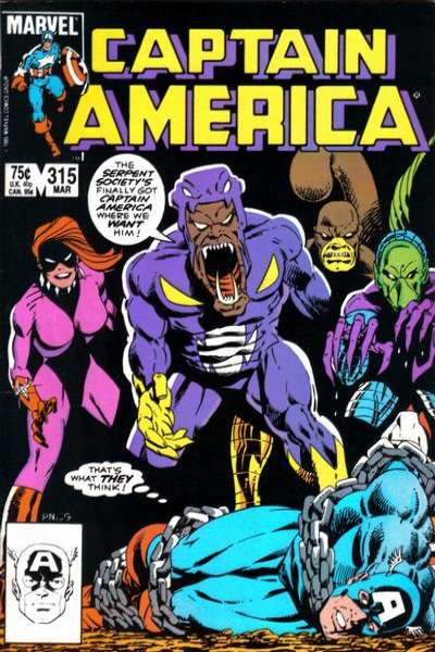 Captain America 1968 series #315