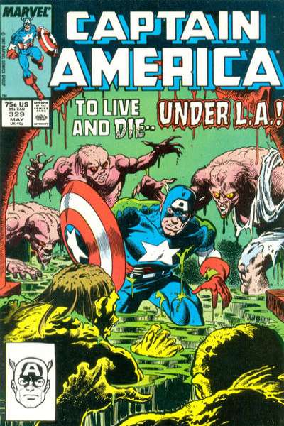 Captain America 1968 series #329